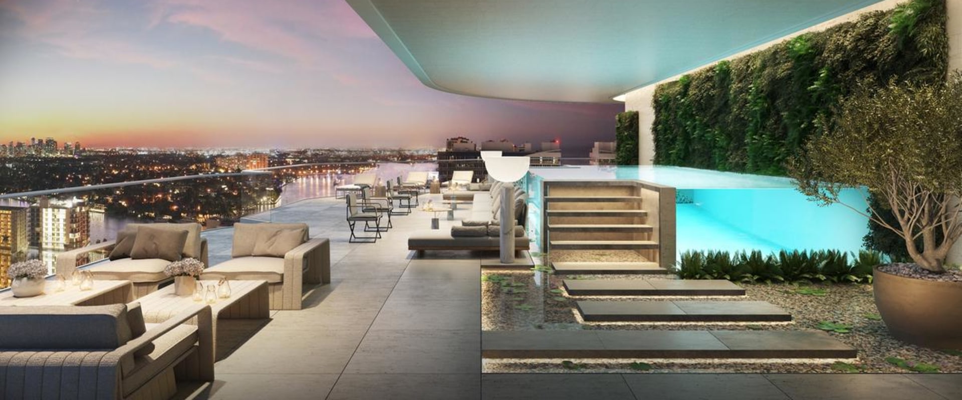Luxurious Penthouses with Private Pools in Fort Lauderdale